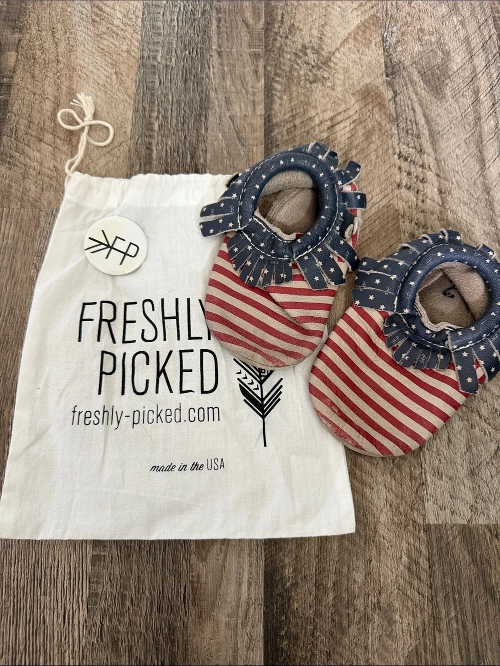 Freshly Picked Vintage Stars and Stripes size 6